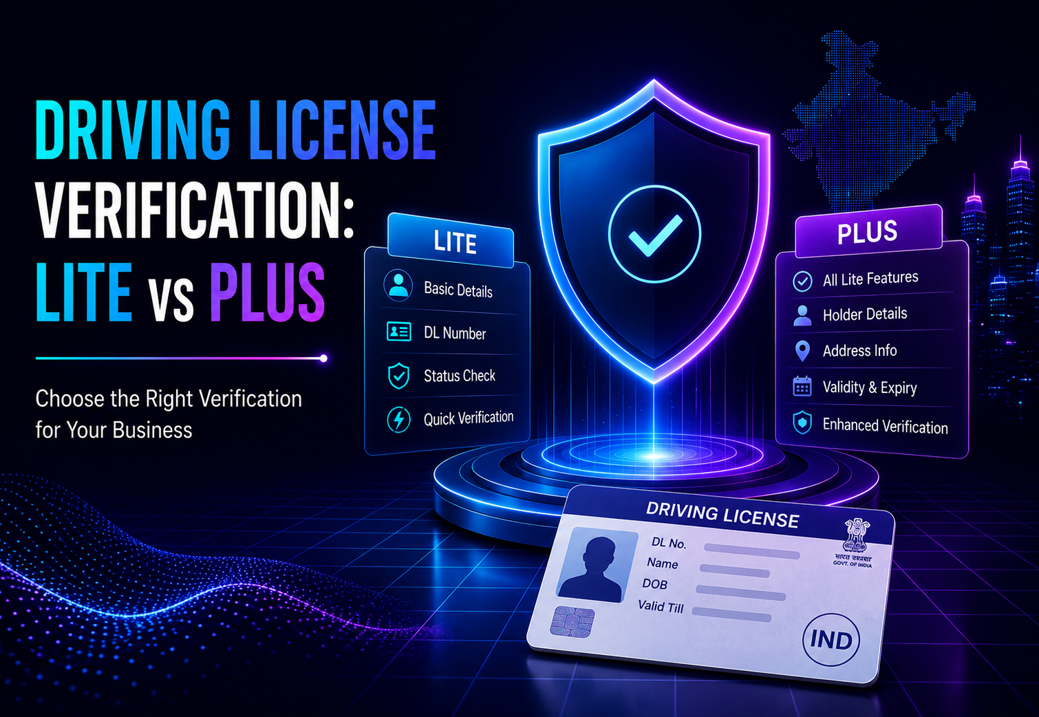 Driving License Verification: Lite vs Plus, 9 Key Differences
